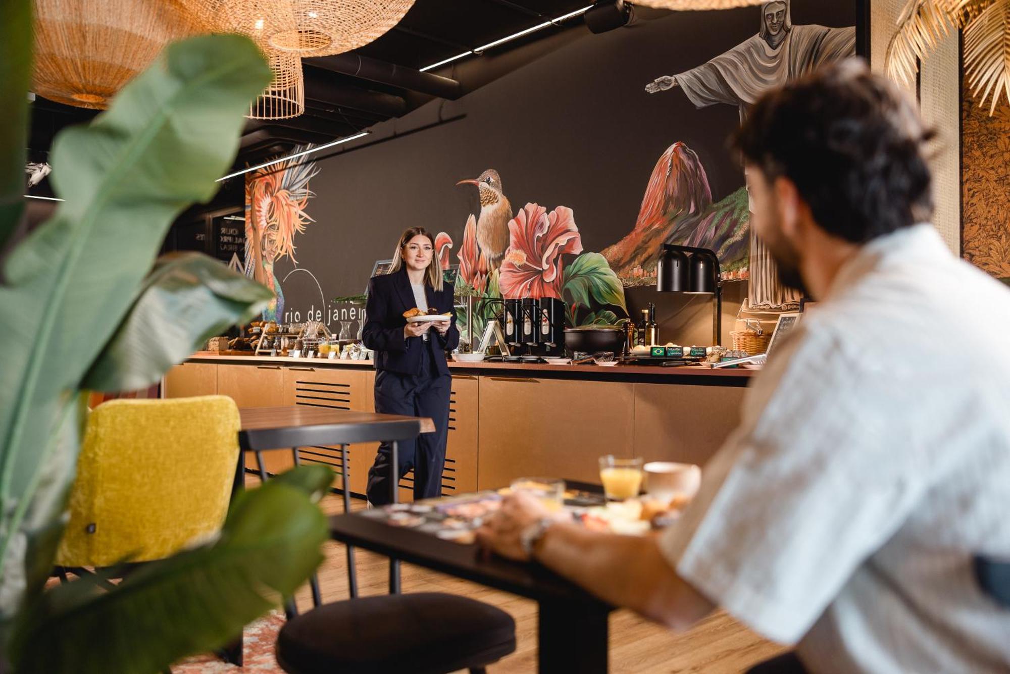 奥芬巴赫Rioca Hafeninsel Posto 8公寓式酒店 外观 照片